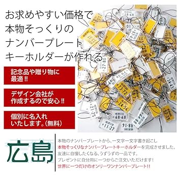 Amazon | 樹脂コーティング 新登場！白色ナンバー スチール